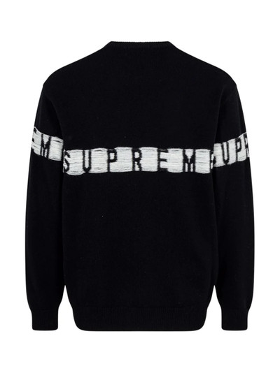 Supreme inside out logo jumper outlook