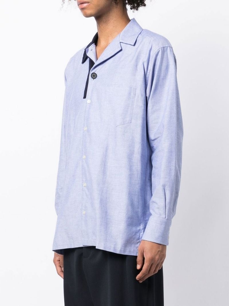 button-up long-sleeved shirt - 3