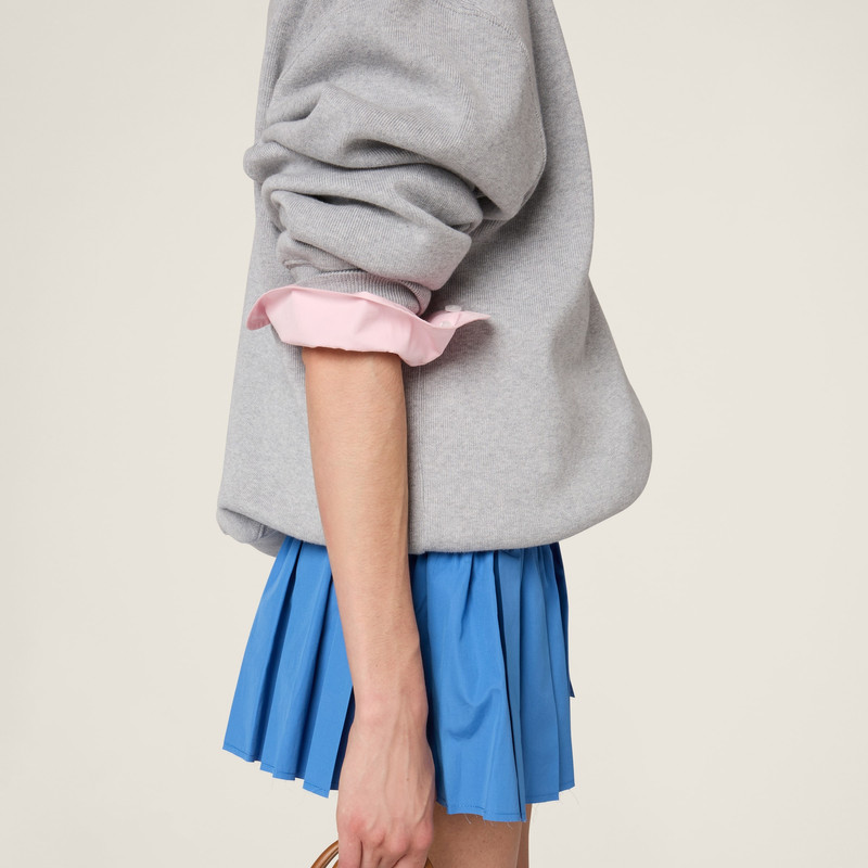 Cotton fleece sweatshirt 5