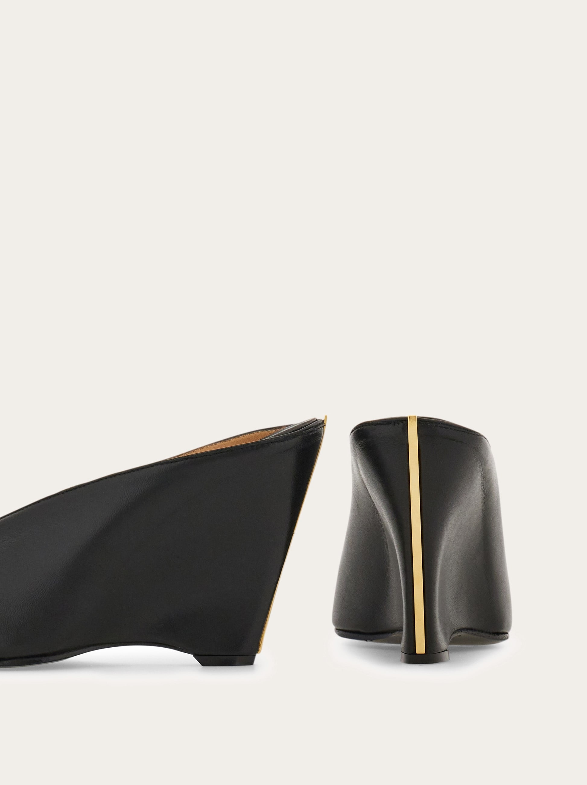 Peep toe mule - 7