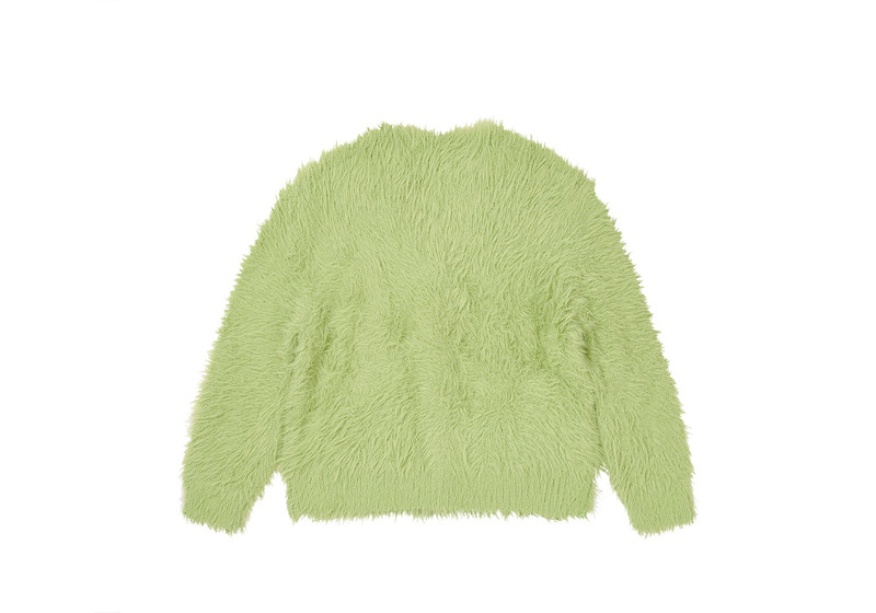 PALACE YETI CARDIGAN NATURAL GREEN outlook