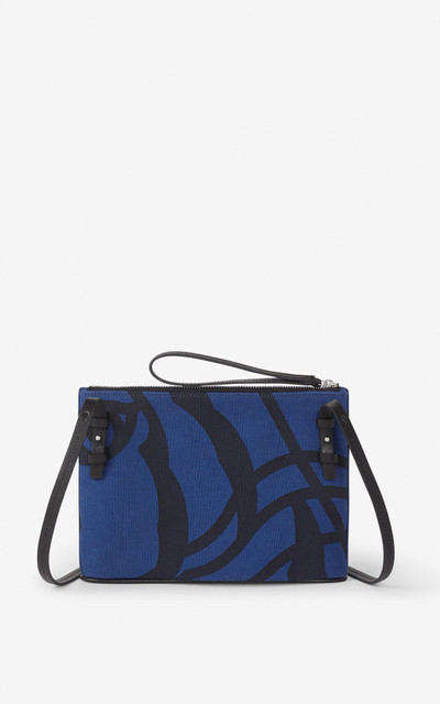 KENZO KENZO Arc canvas pouch and shoulder strap outlook