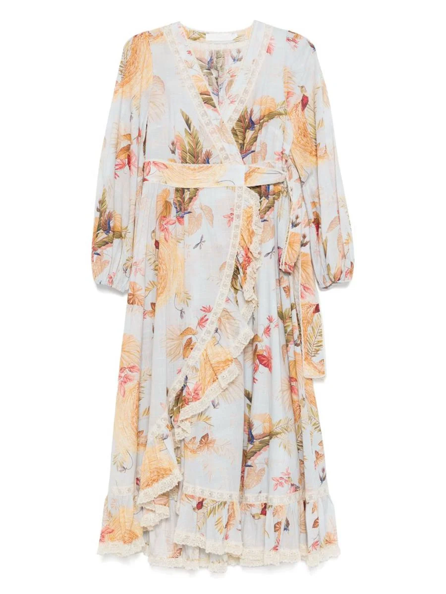 Zimmermann Ascension Printed Midi Dress - 1