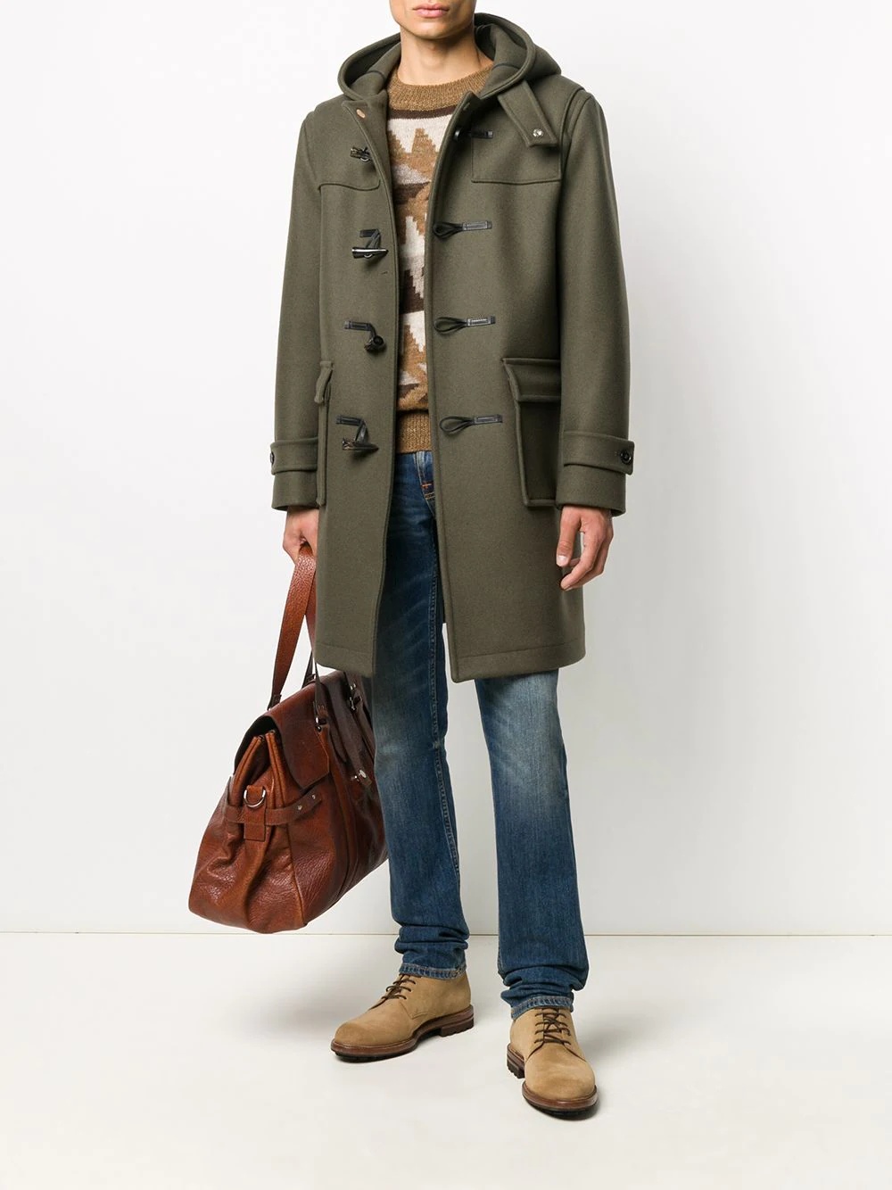 WEIR hooded duffle coat - 2