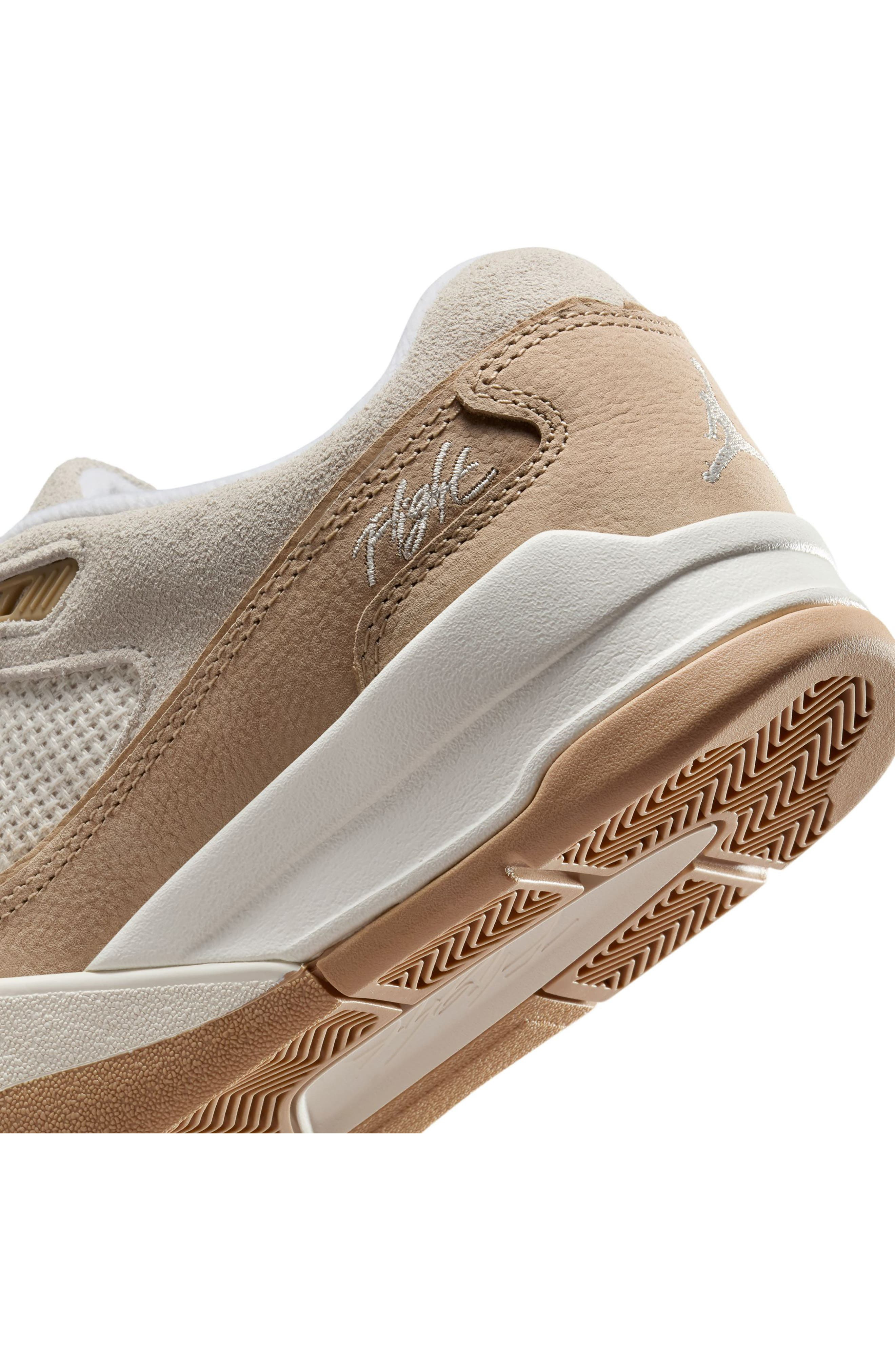 Jordan Flight Court SE Sneaker in Light Ore Wood Brown/Sail at Nordstrom - 9
