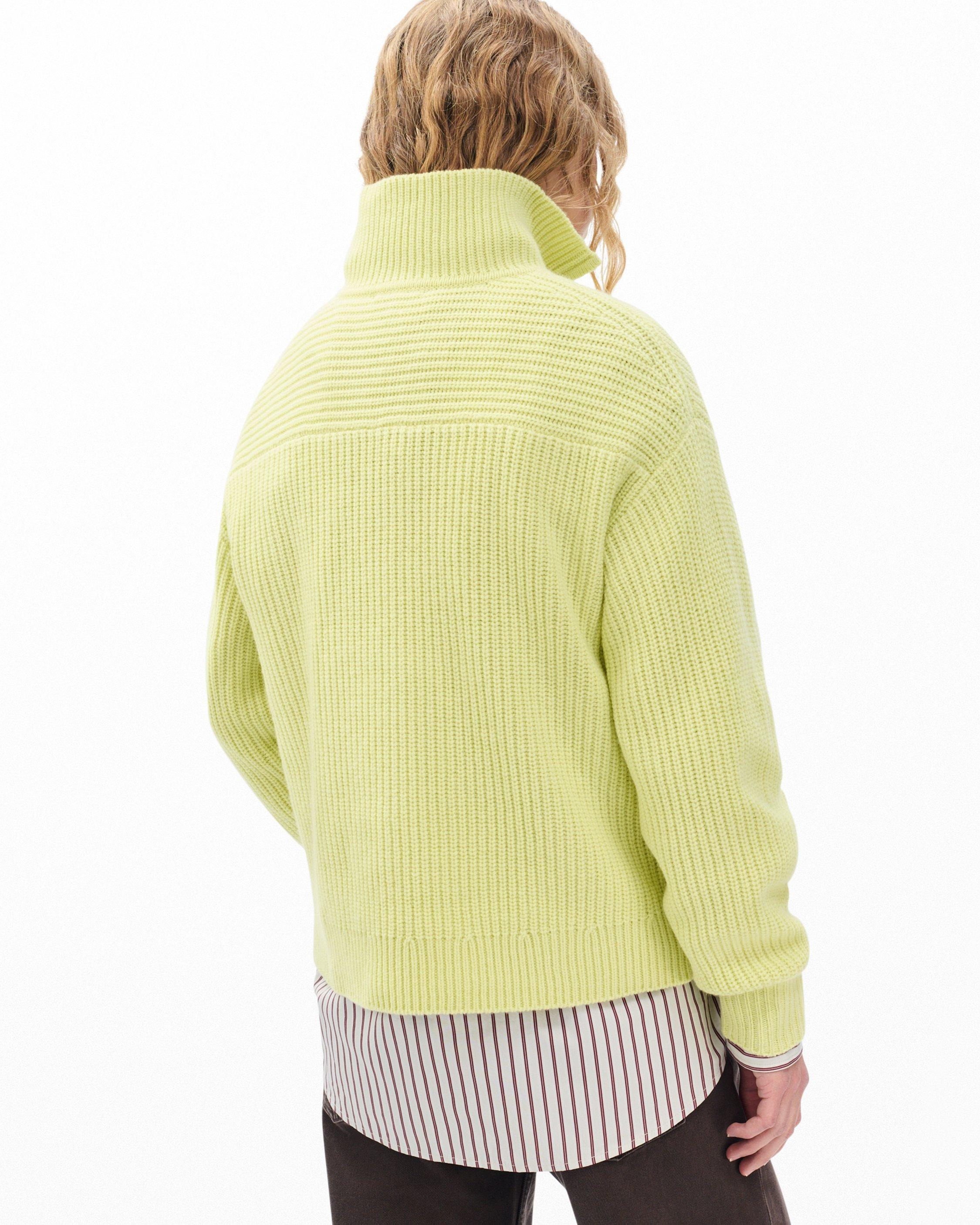Julie Wool Half-Zip Sweater - 6