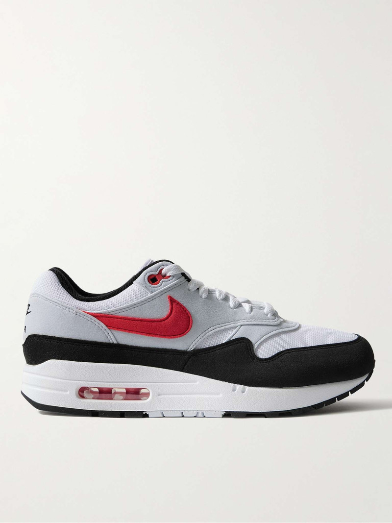 Air Max 1 Chili 2.0 Felt and Mesh Sneakers - 1