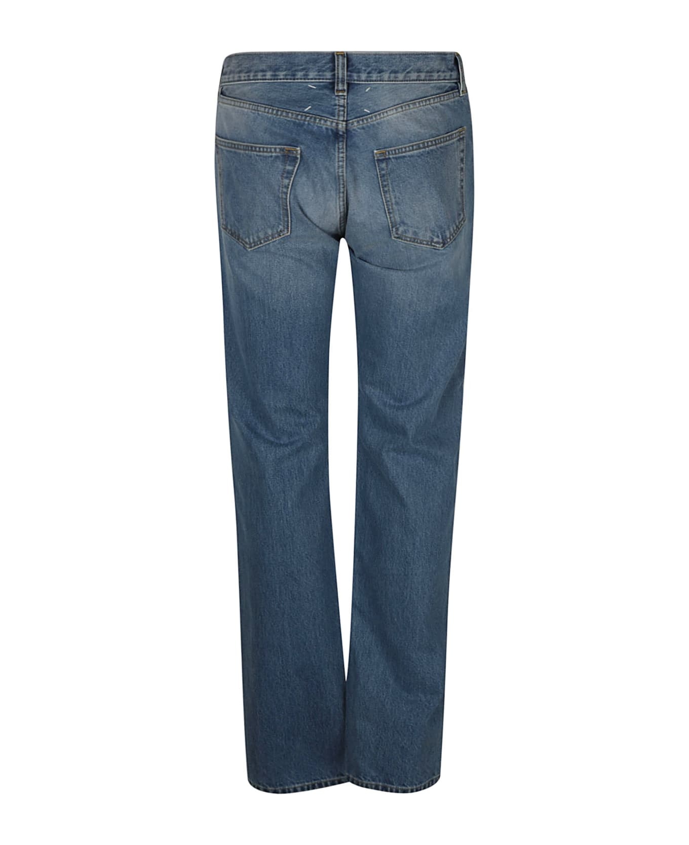 Classic 5 Pockets Straight Leg Jeans - 2