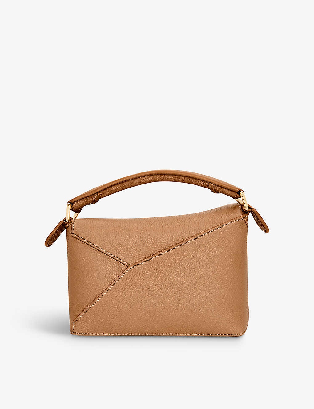 Puzzle mini leather cross-body bag - 3