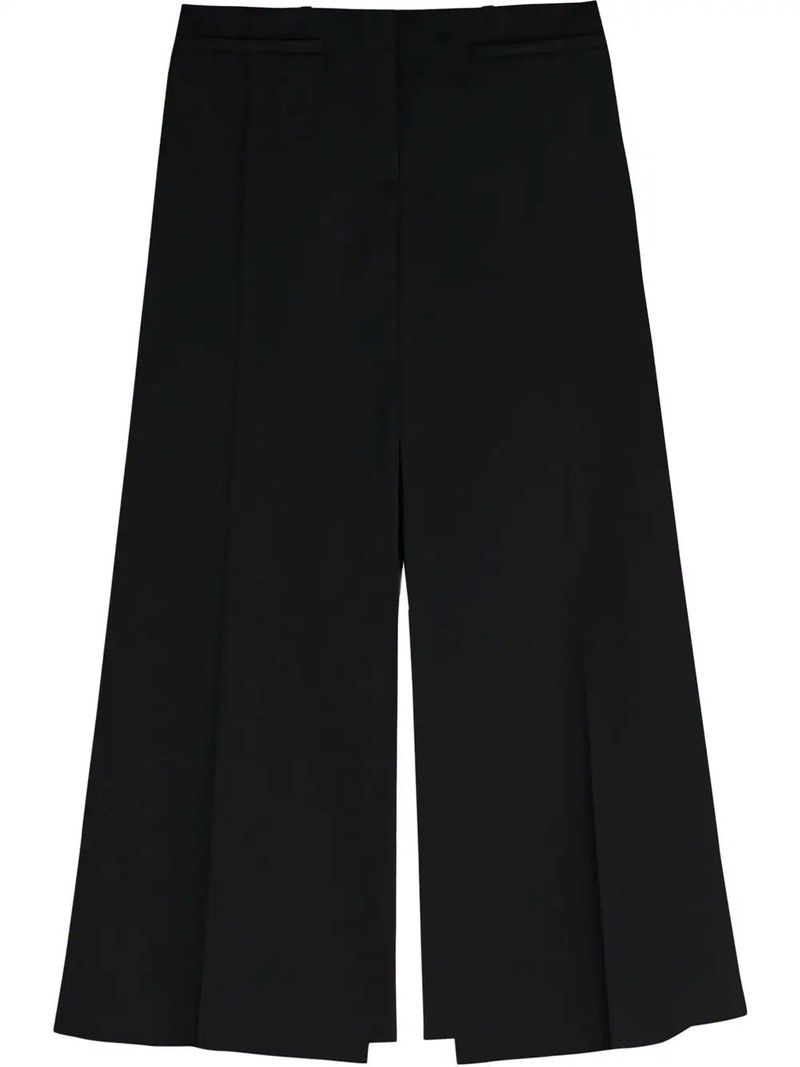 tailored wool midi skirt 1