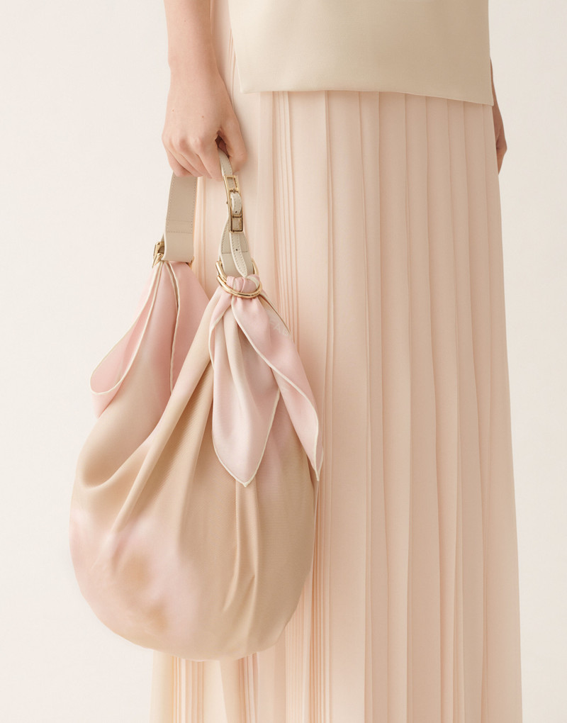 FABIANA FILIPPI Printed silk scarf outlook