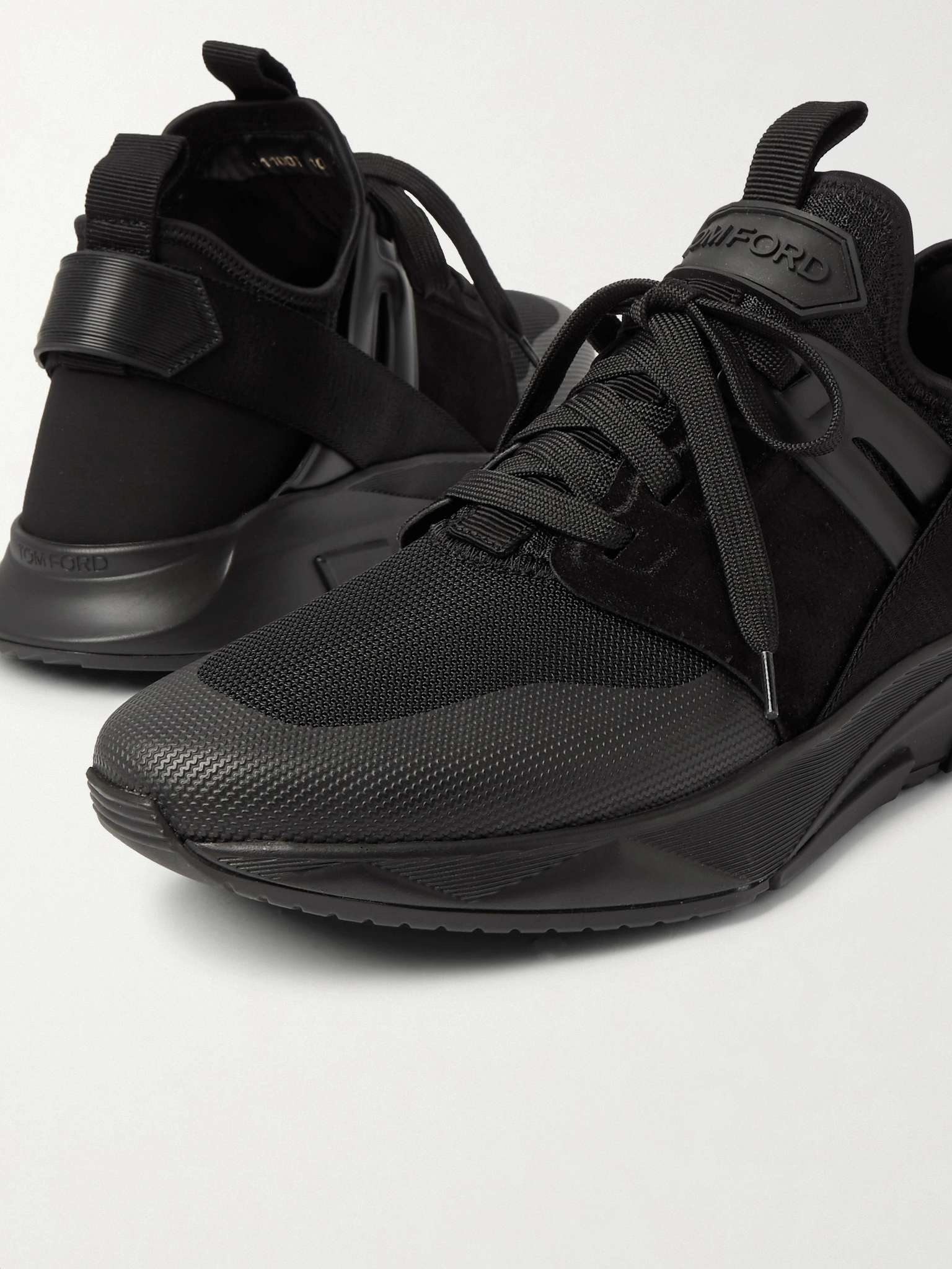 Jago Neoprene, Mesh and Nylon Sneakers - 6