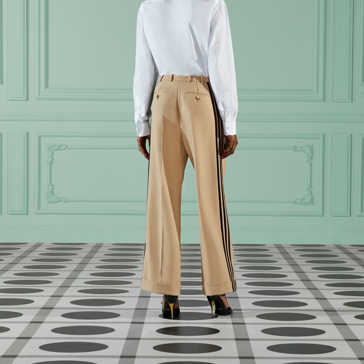 adidas x Gucci fluid drill pant - 7