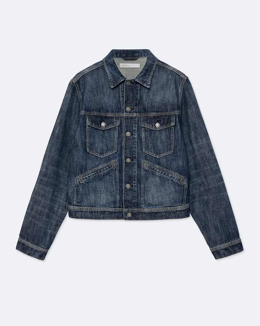 DENIM TRUCKER JACKET - 1