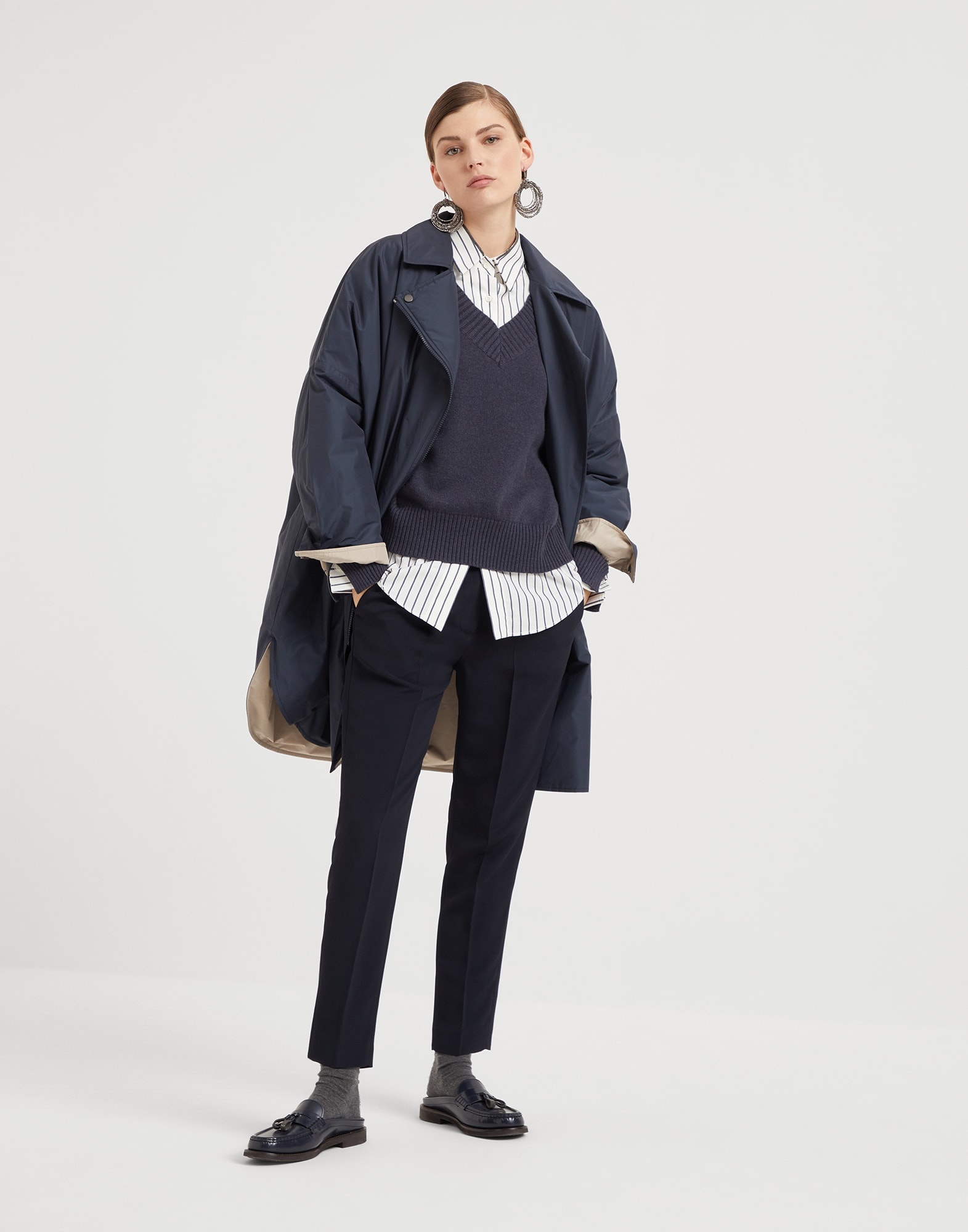 Water-resistant taffeta outerwear jacket with Thermore® padding and shiny zipper pull - 5