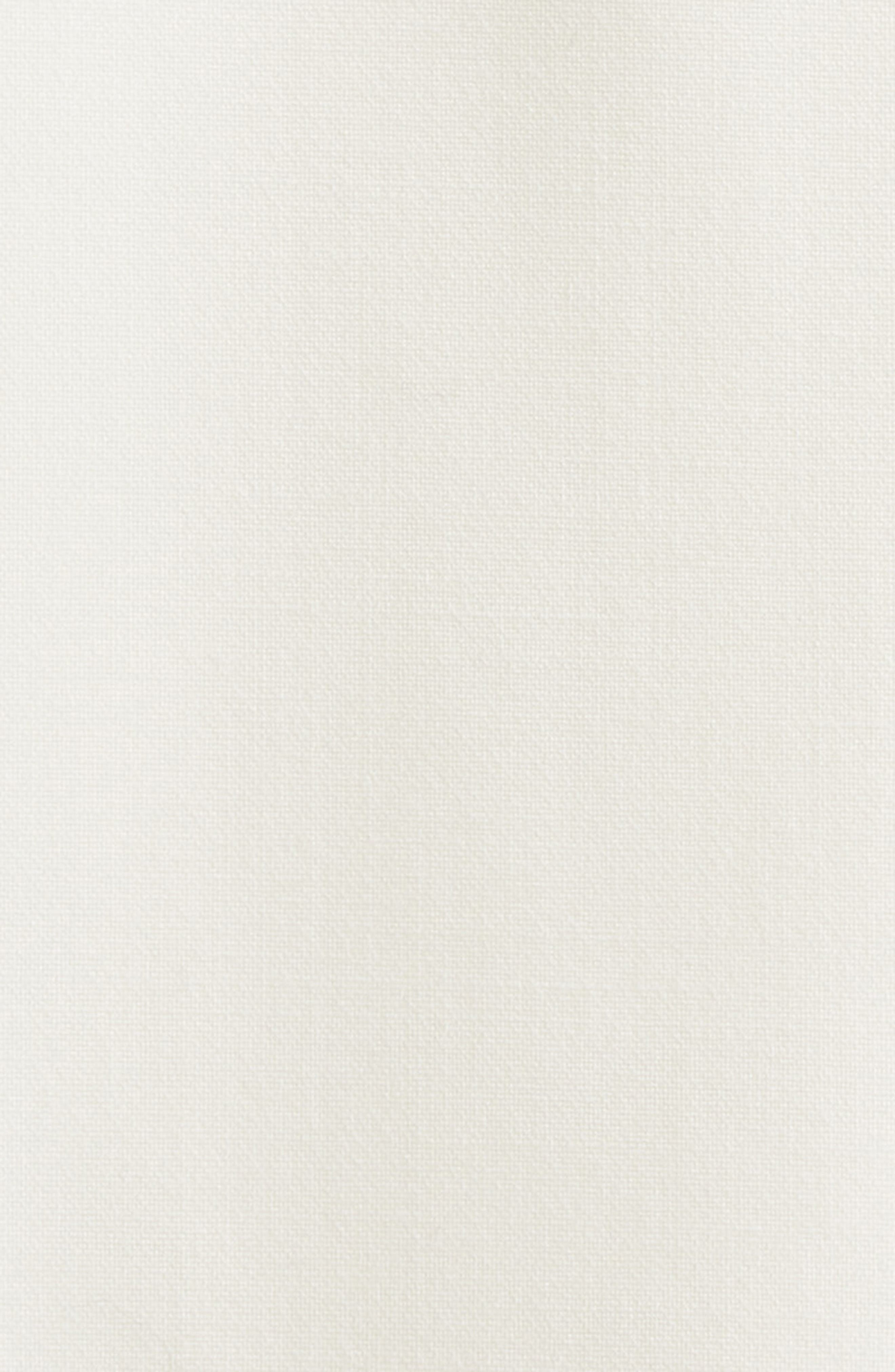 Max Mara Oversize Single Breasted Stretch Wool Canvas Blazer in White at Nordstrom - 6