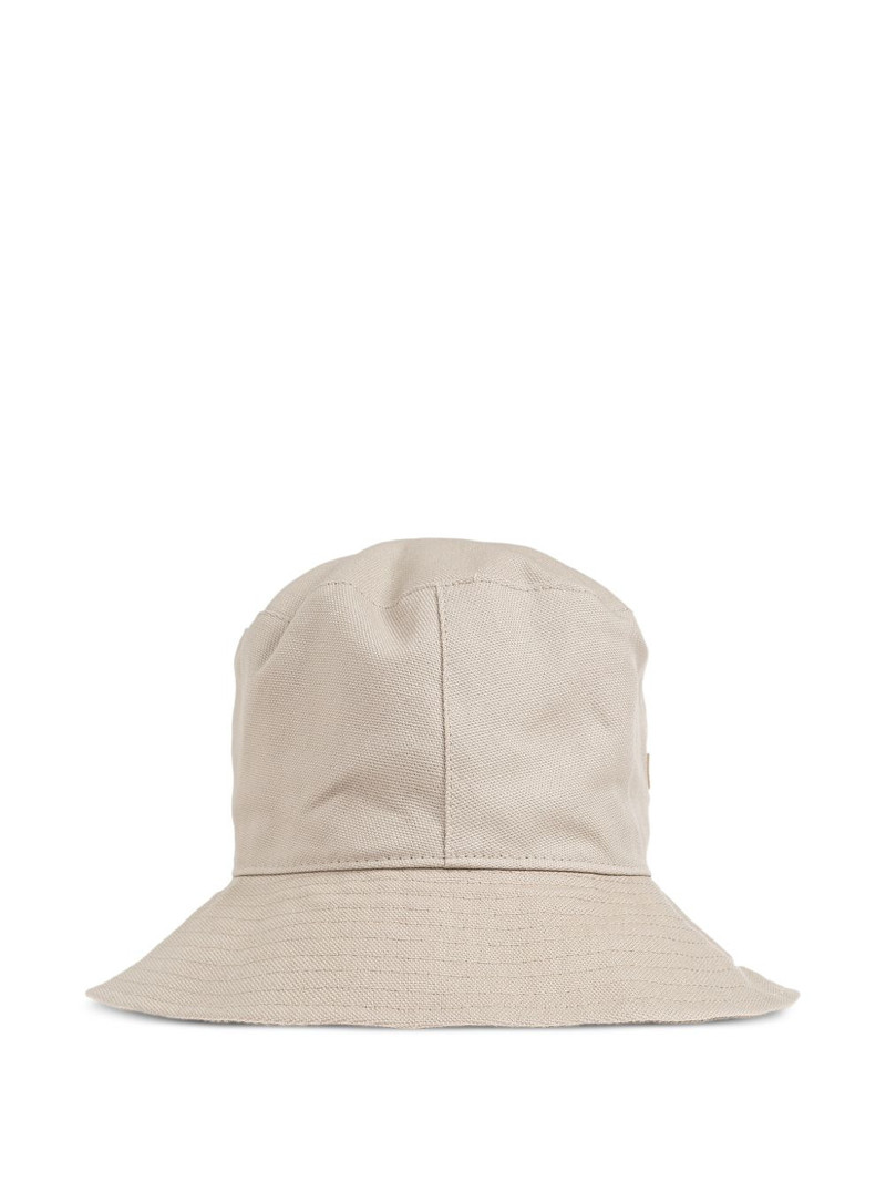 EMPORIO ARMANI logo-plaque sun hat outlook