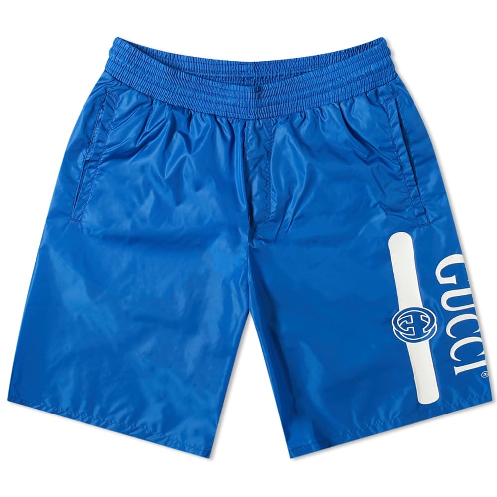 Gucci Logo Leg Swim Short - 1