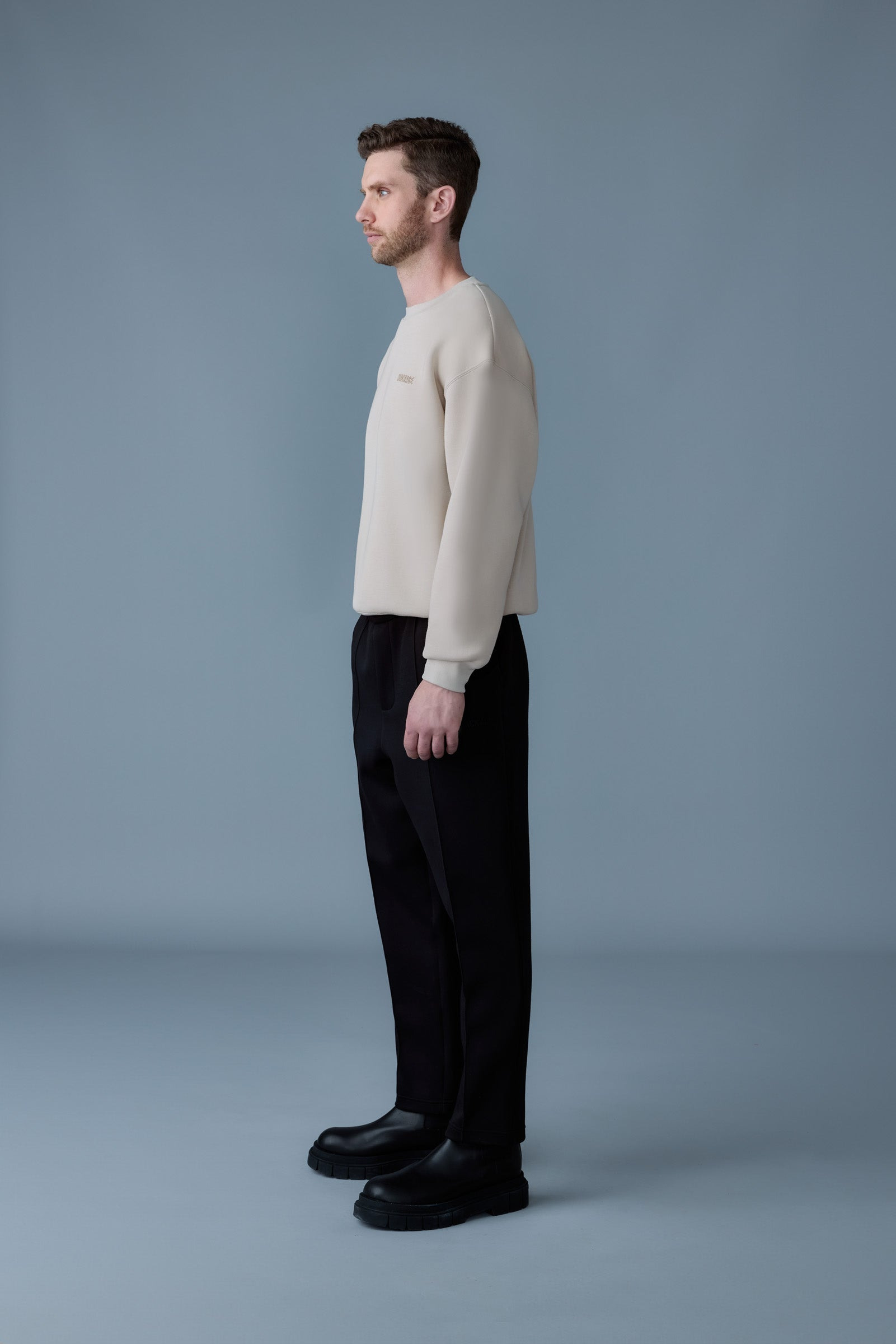 JAMIL-R Double-face jersey sweatpants - 3