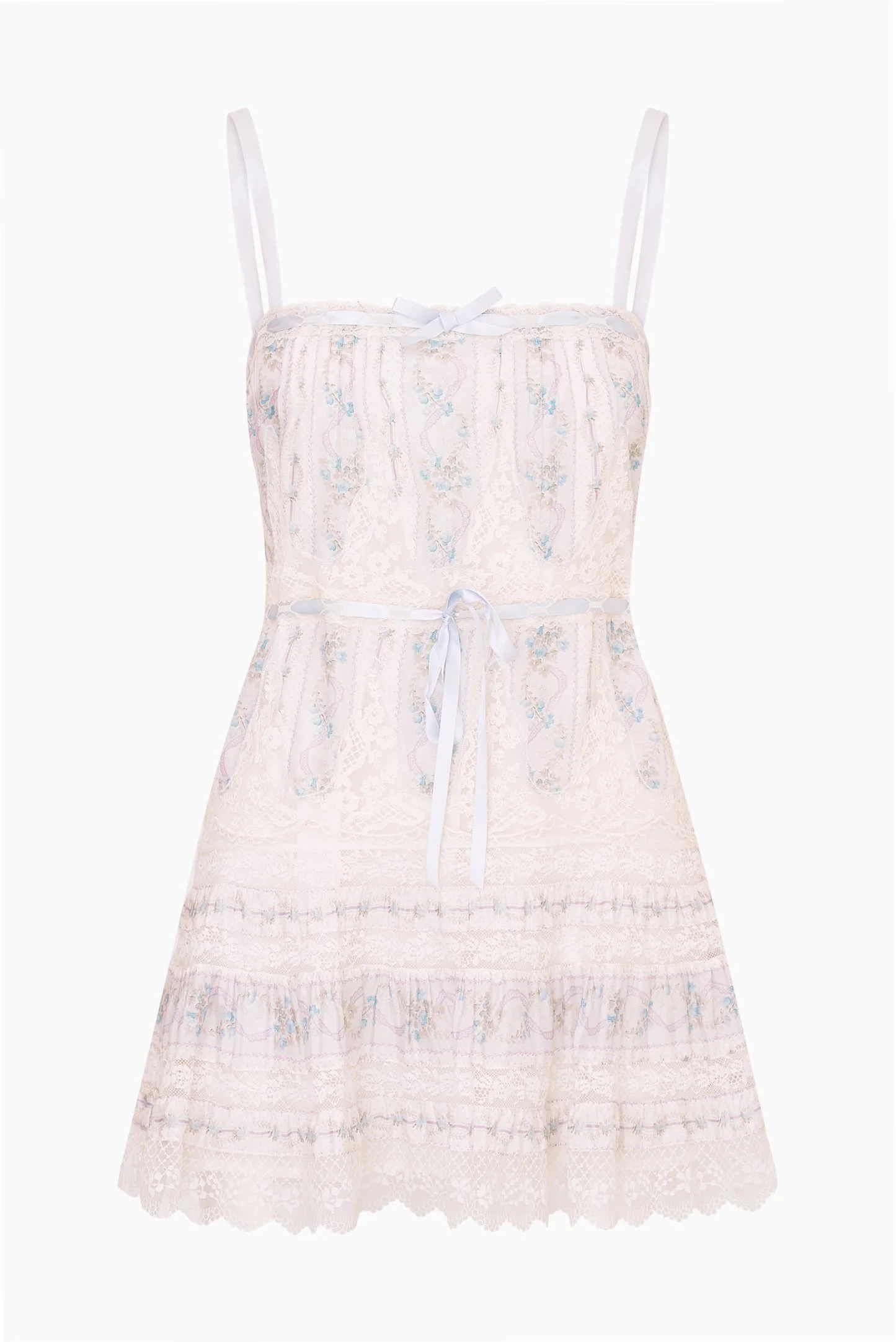 Saphirae Floral Mini Dress - 1