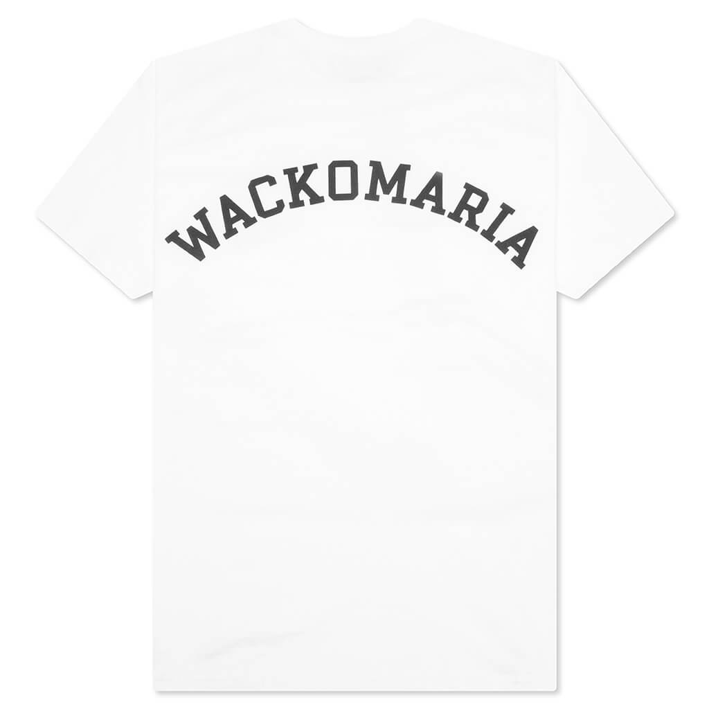 WASHED HEAVYWEIGHT CREWNECK T-SHIRT TYPE 5 - WHITE - 2