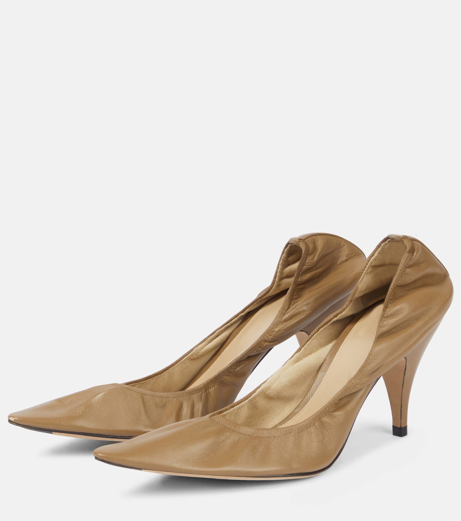 Liisa 80 leather pumps - 4