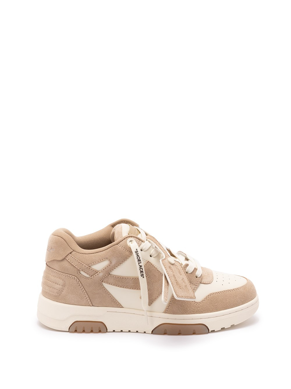 `Out Of Office Suede & Calfskin` Sneakers - 1
