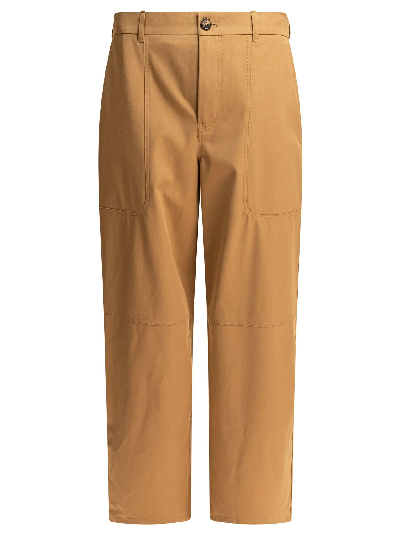 Loewe Cotton And Silk Cargo Trousers - 1