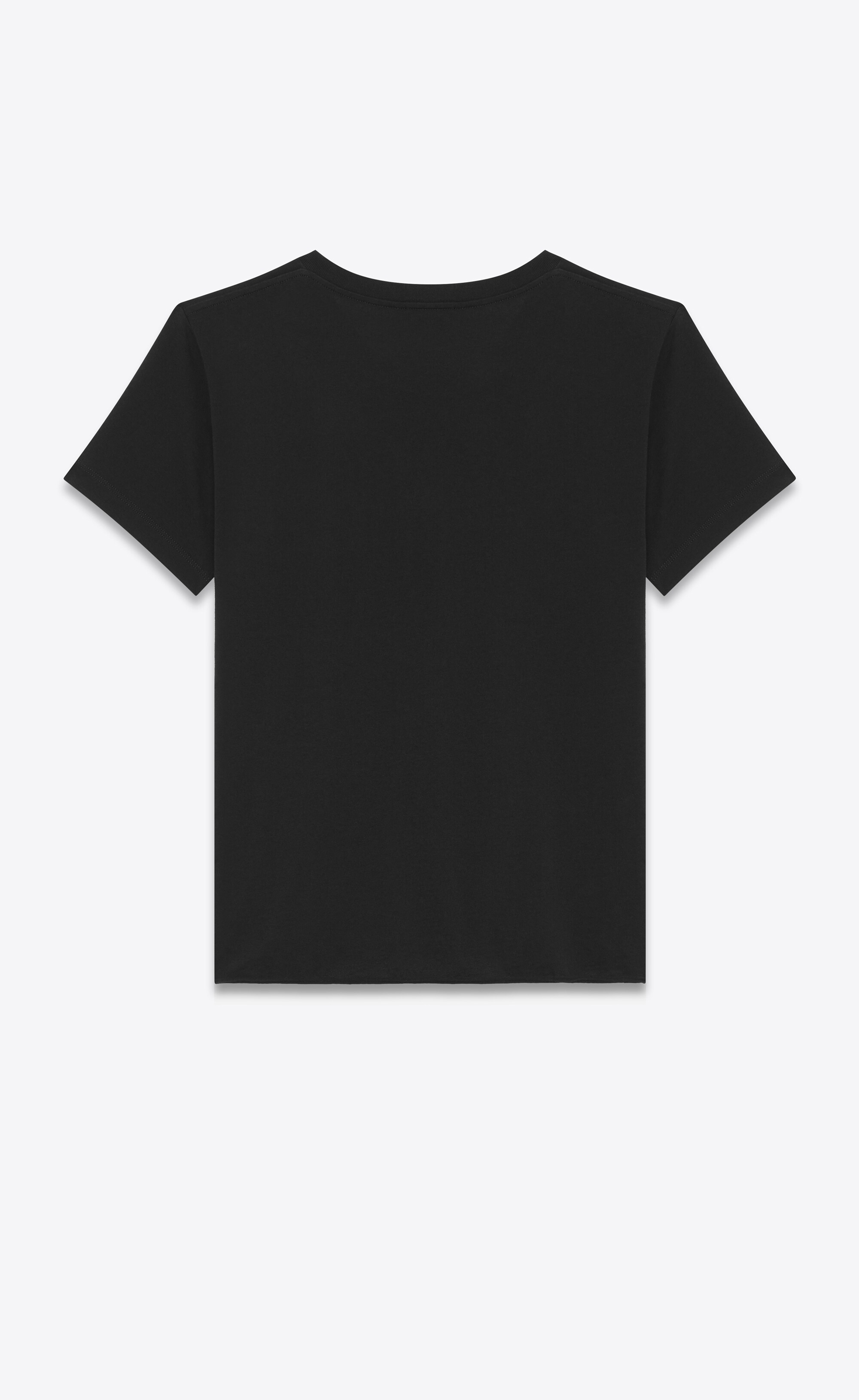 saint laurent signature t-shirt - 2