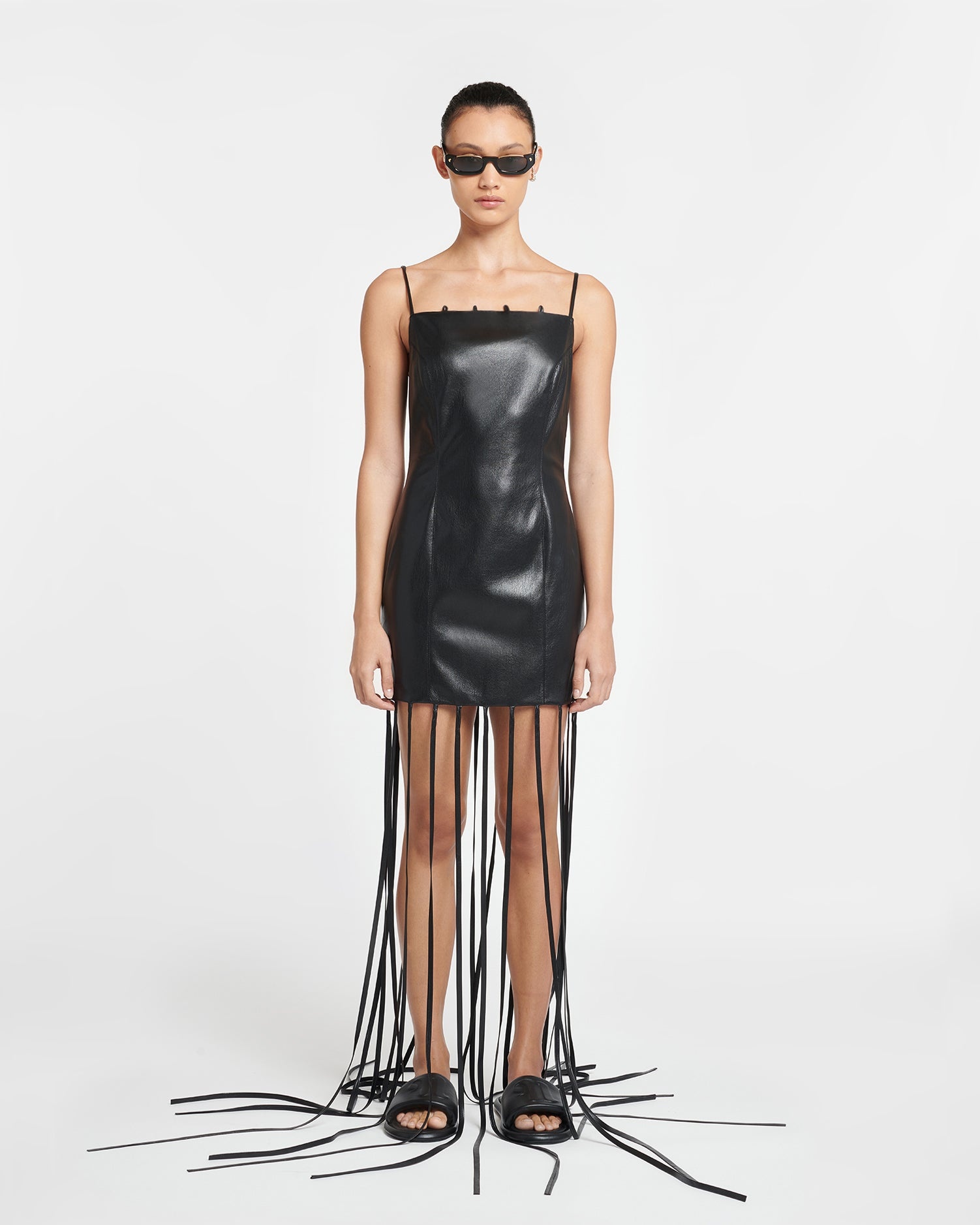 Okobor™ Alt-Leather Maxi Dress - 1