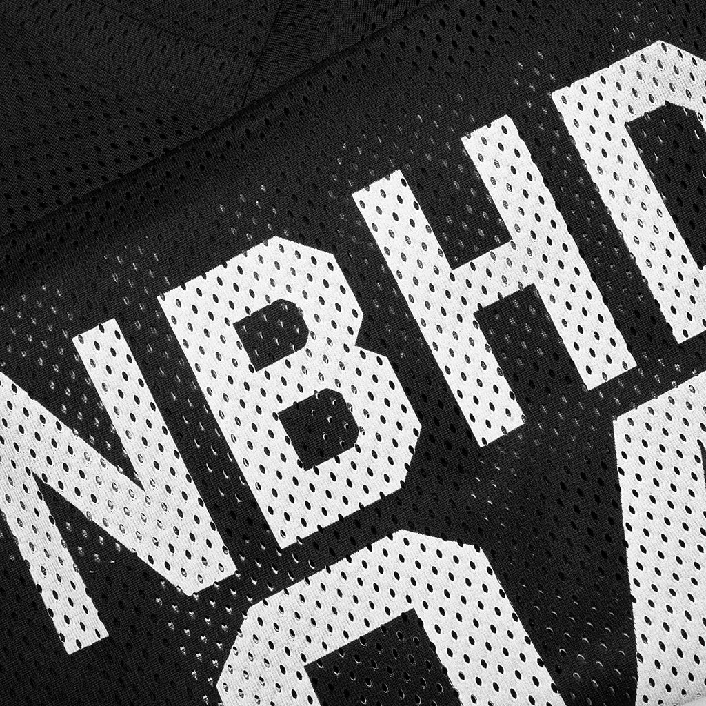 HOCKEY S/S V NECK SHIRT - BLACK - 3