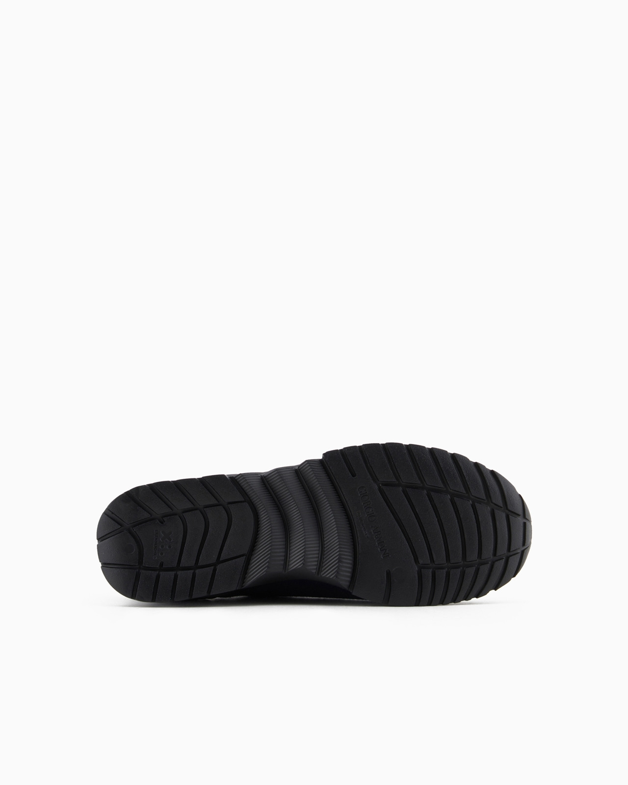 Knit-and-leather sneakers - 6