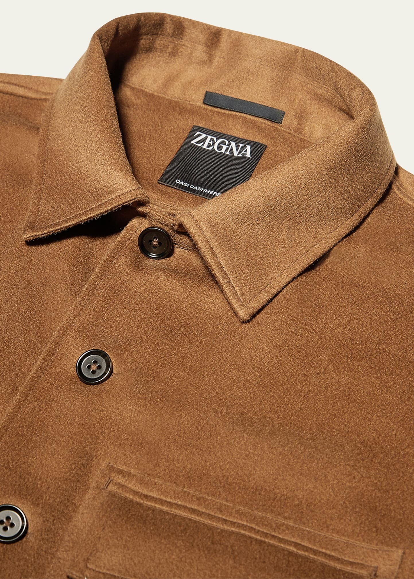 Men's Cashmere Overshirt - 4