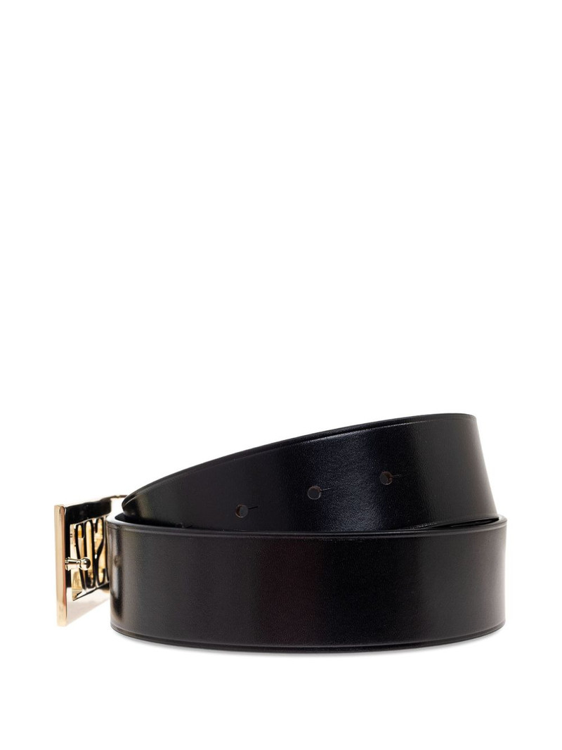 DSQUARED2 logo-detail leather belt outlook