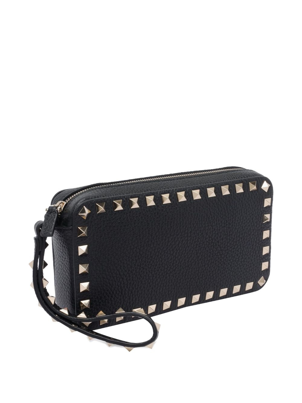 stud-embellished zip-closure bag - 3