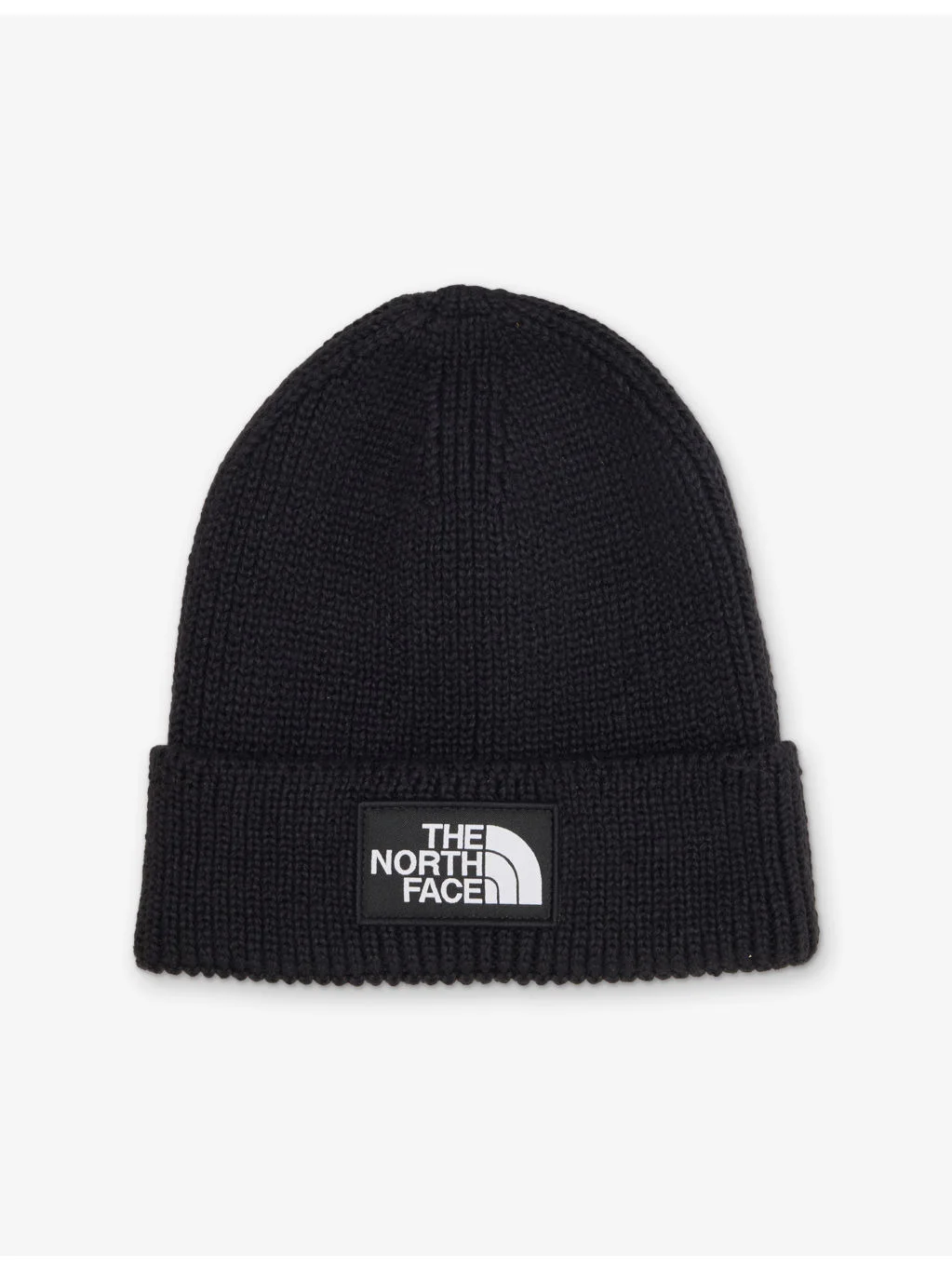 Box Logo Patch Knitted Beanie - 1