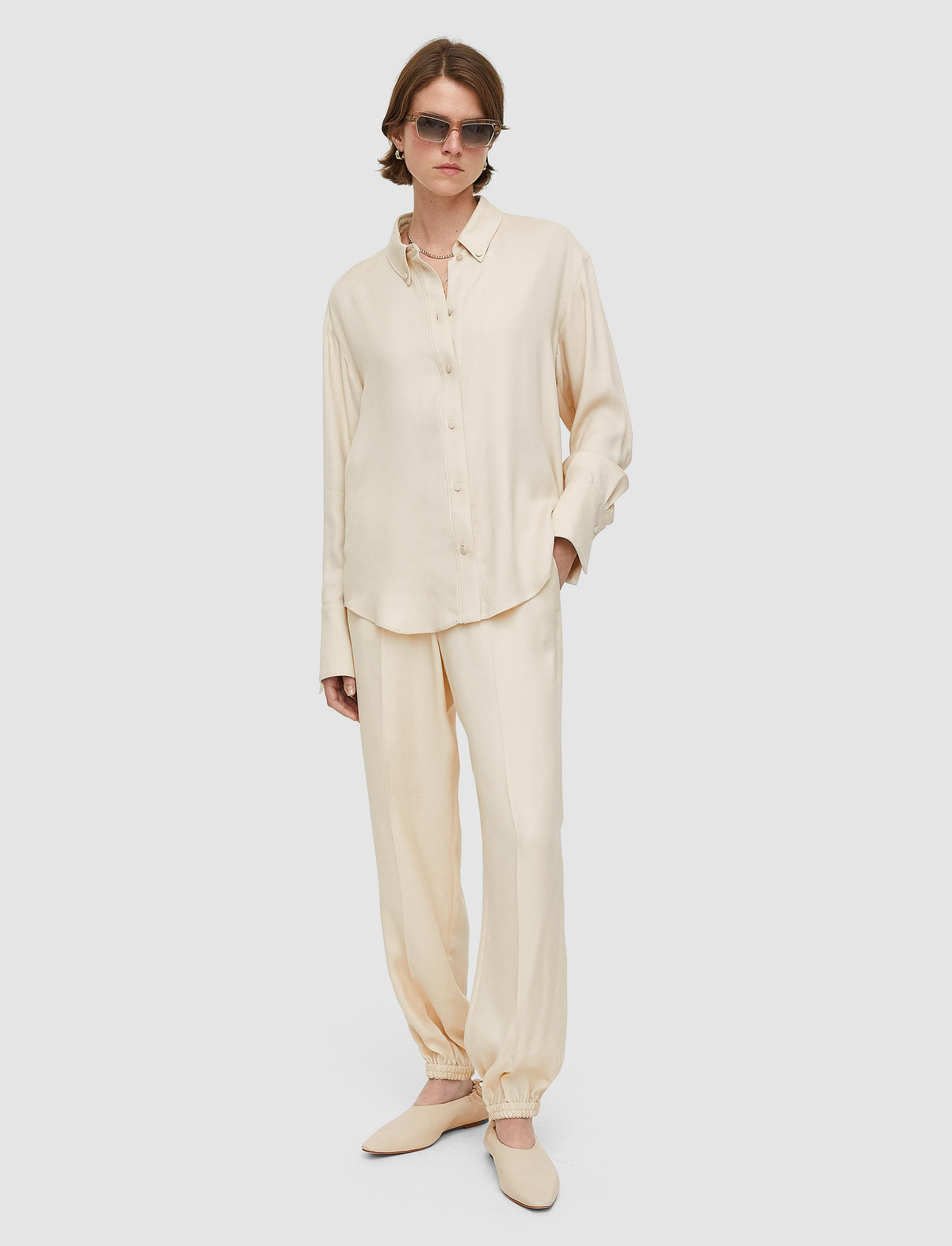 Viscose Twill Taio Trousers - 2
