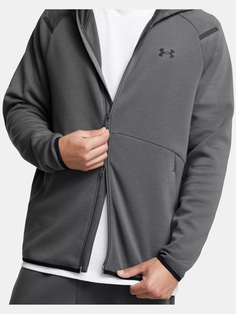 Men's UA Unstoppable Fleece Full-Zip Hoodie 6