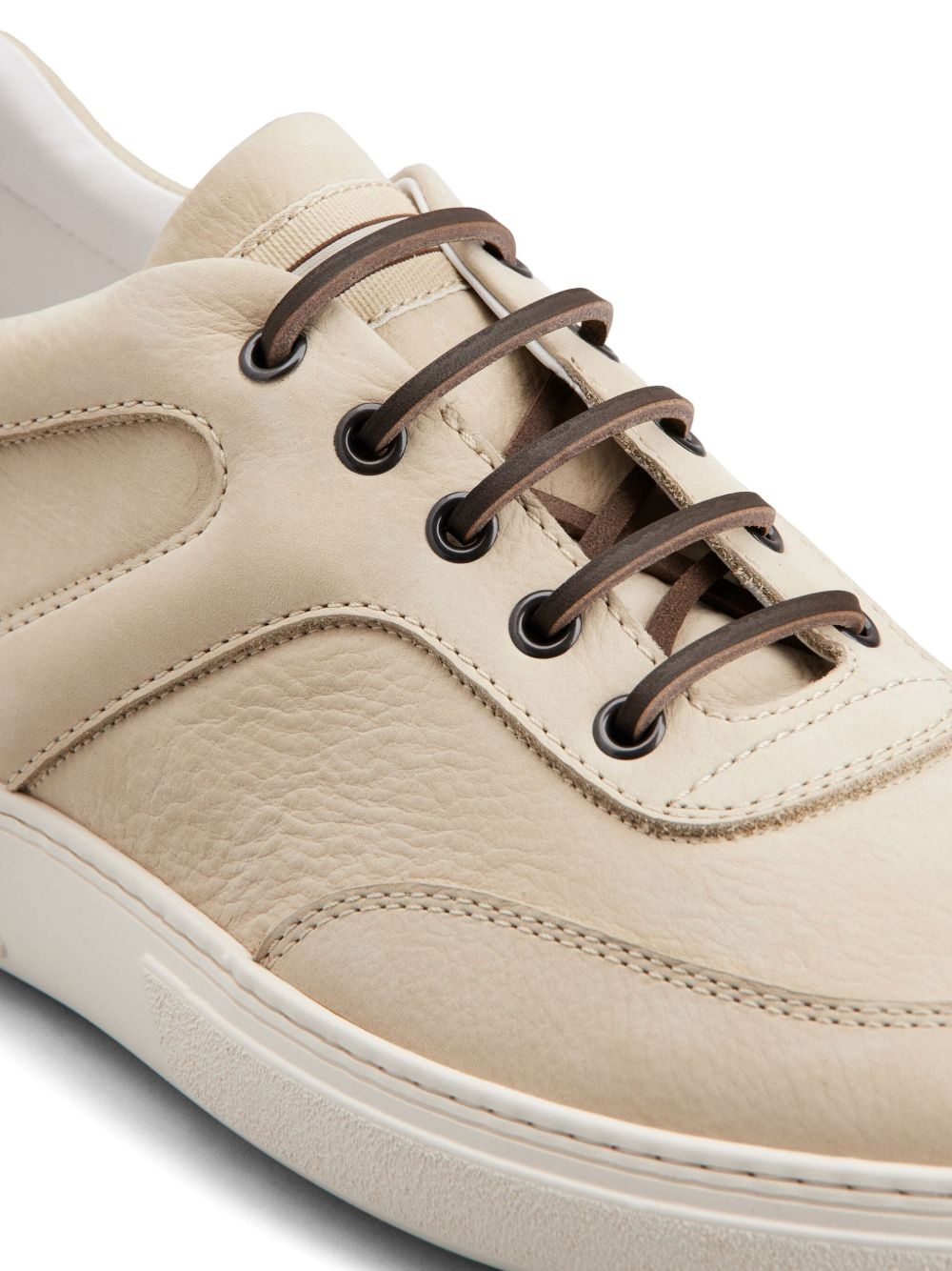 leather sneakers - 5