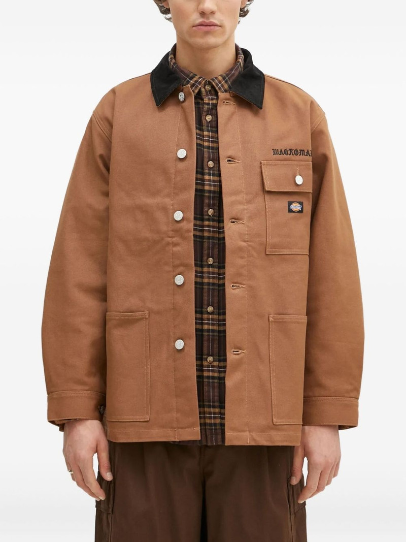 x Dickies logo-embroidered jacket 1