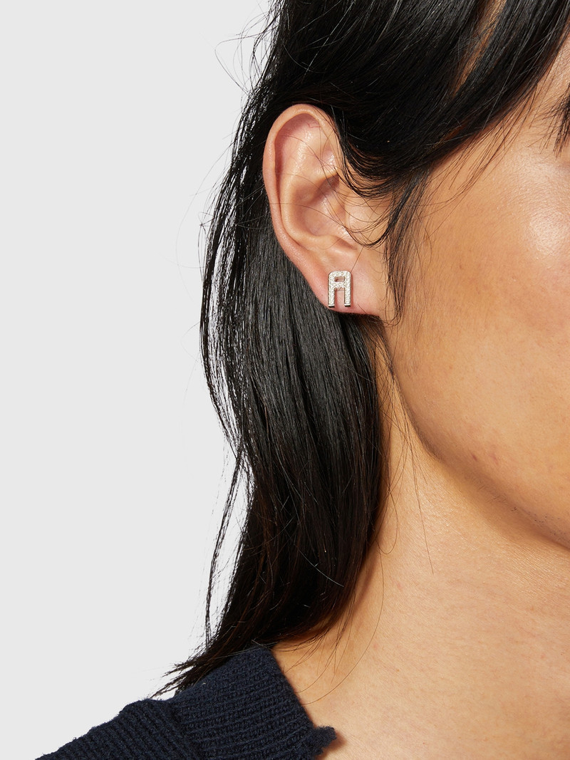 PAVE A STUD EARRINGS 3