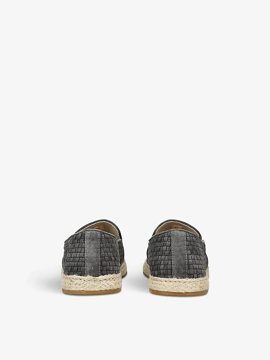 Woven suede espadrilles - 4