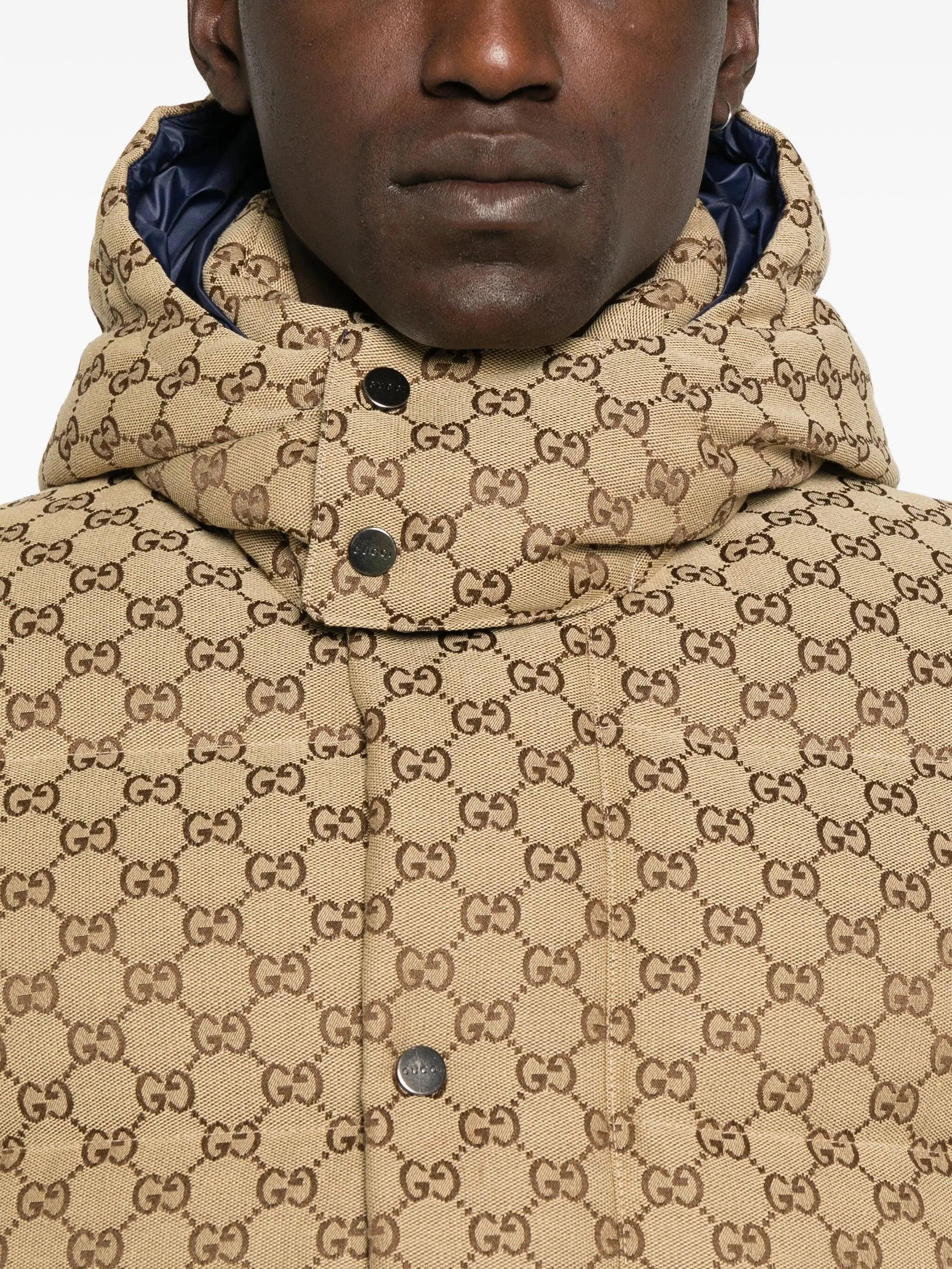 Gucci GG-monogram Padded Jacket - 4