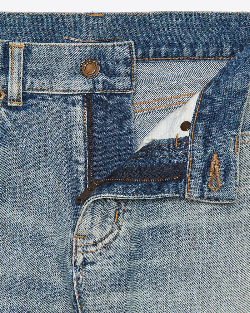 santa monica blue denim의 스키니 피트 청바지 3