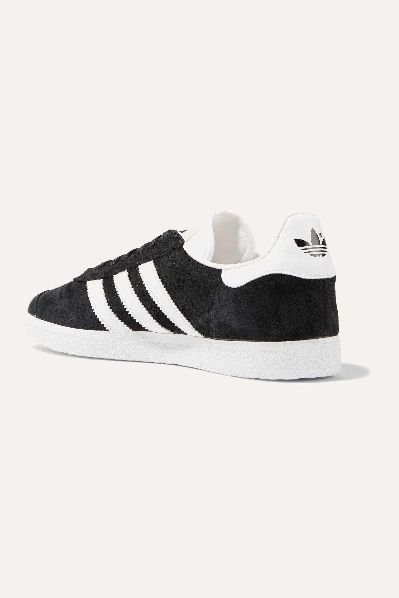 Gazelle suede and leather sneakers - 4