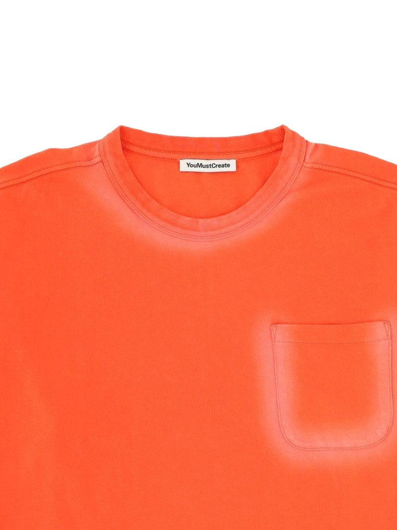 YMC round-neck pocket T-shirt outlook