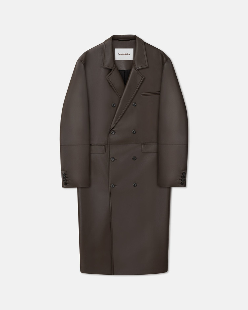 Regenerated Leather Coat 4