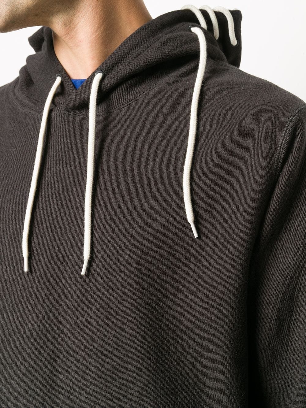 contrast drawstring hoodie - 5