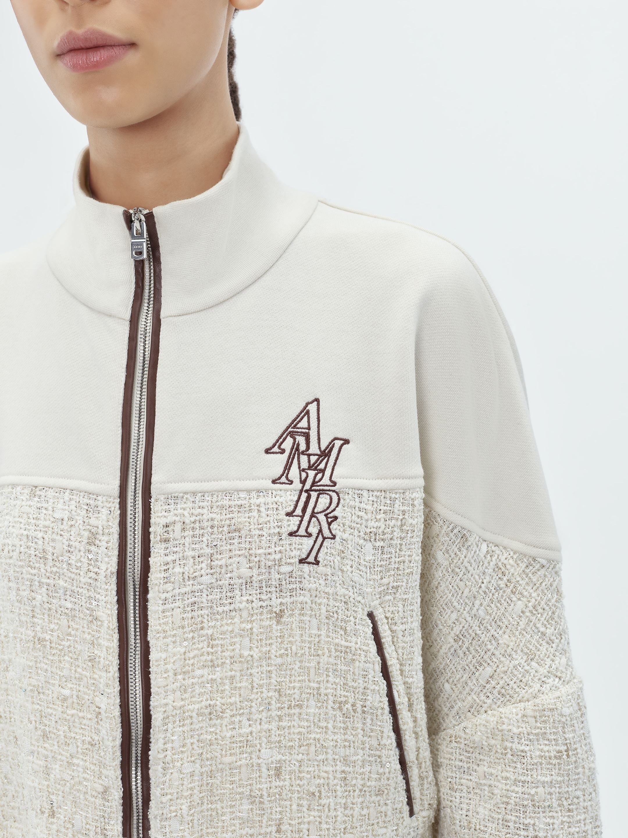 BOUCLE HYBRID TRACK JACKET - 6