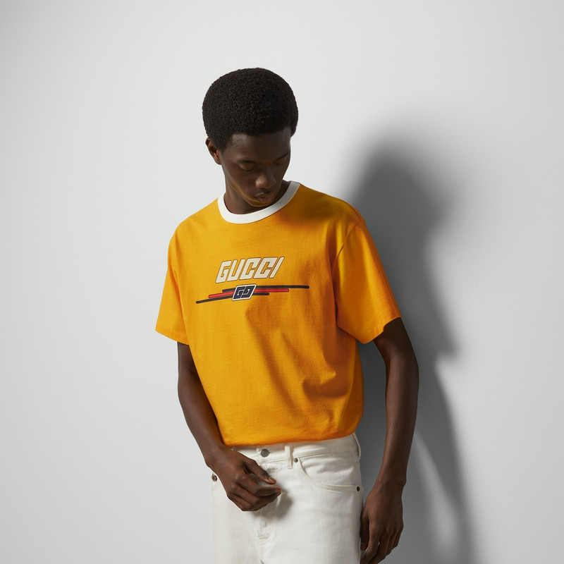 T-shirt with Gucci print 5